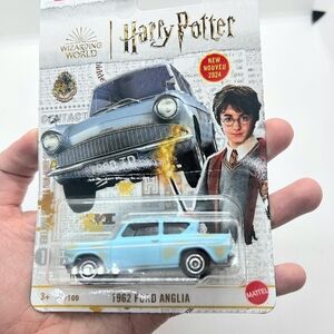 Mattel Harry Potter 1962 Ford Anglia - Blue - Matchbox 1:64